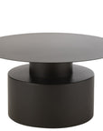 Coffe Table Round Metal Black - vivahabitat.com