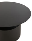 Coffe Table Round Metal Black - vivahabitat.com