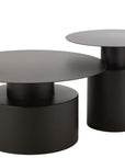 Coffe Table Round Metal Black - vivahabitat.com