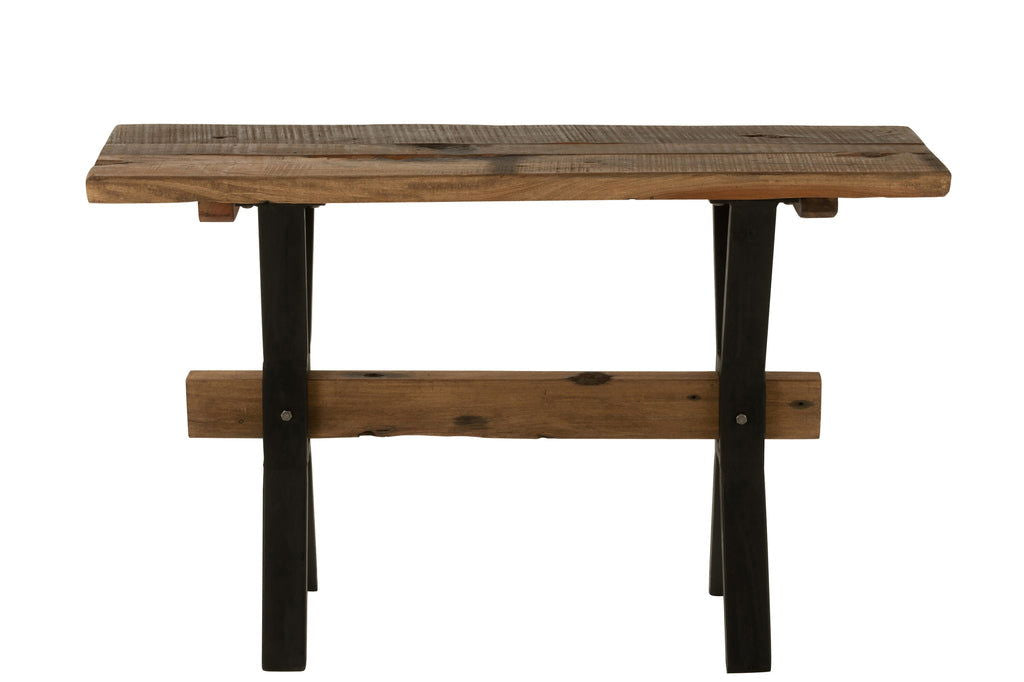 Console Table Vintage Wood Brown - vivahabitat.com