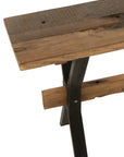 Console Table Vintage Wood Brown - vivahabitat.com