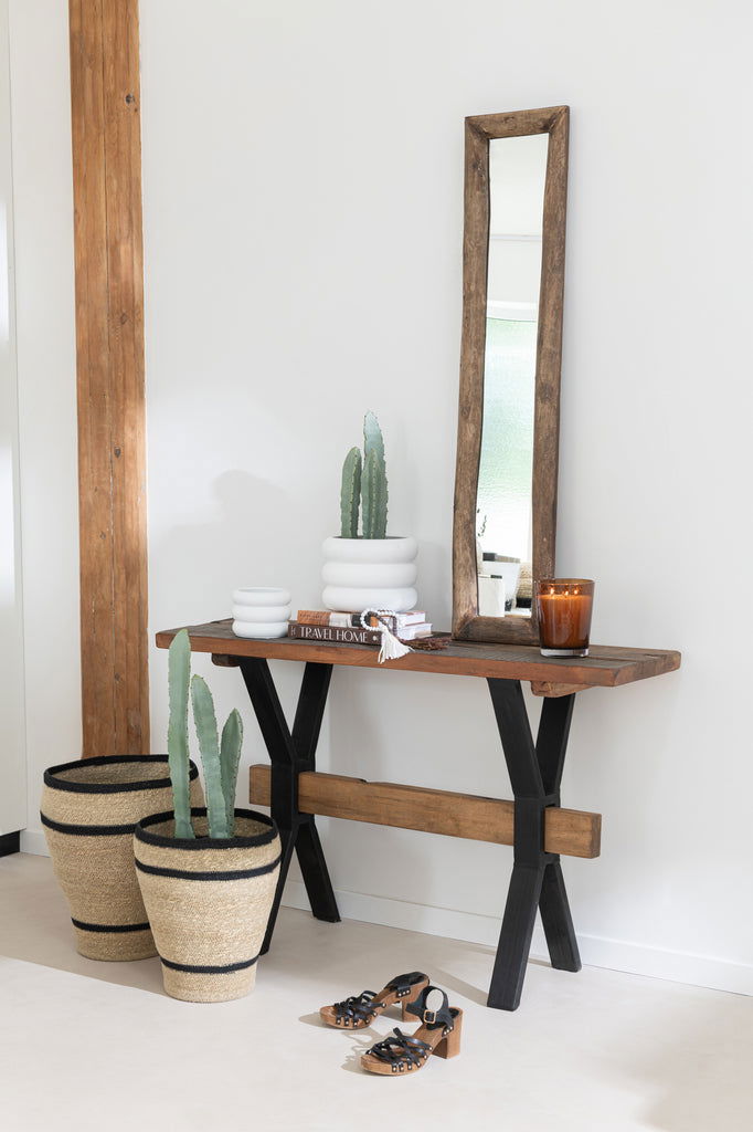 Console Table Vintage Wood Brown - vivahabitat.com