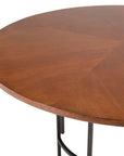Copenhagen - Dining Table round - Brown / Black - vivahabitat.com