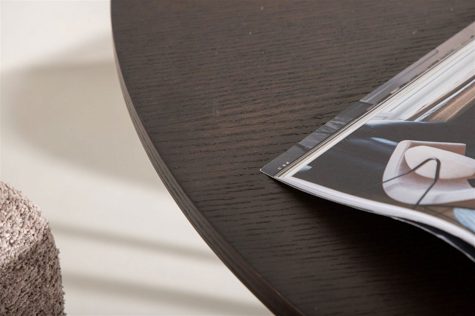 Copenhagen Dining Table - Black / Mocca Veneer - vivahabitat.com