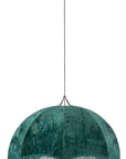 Hanging Lamp Velvet/Cotton Green - vivahabitat.com