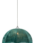 Hanging Lamp Velvet/Cotton Green - vivahabitat.com