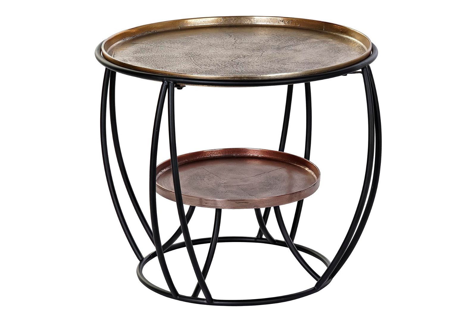 DKD Home Decor Round Coffee Table with wow factor! - vivahabitat.com