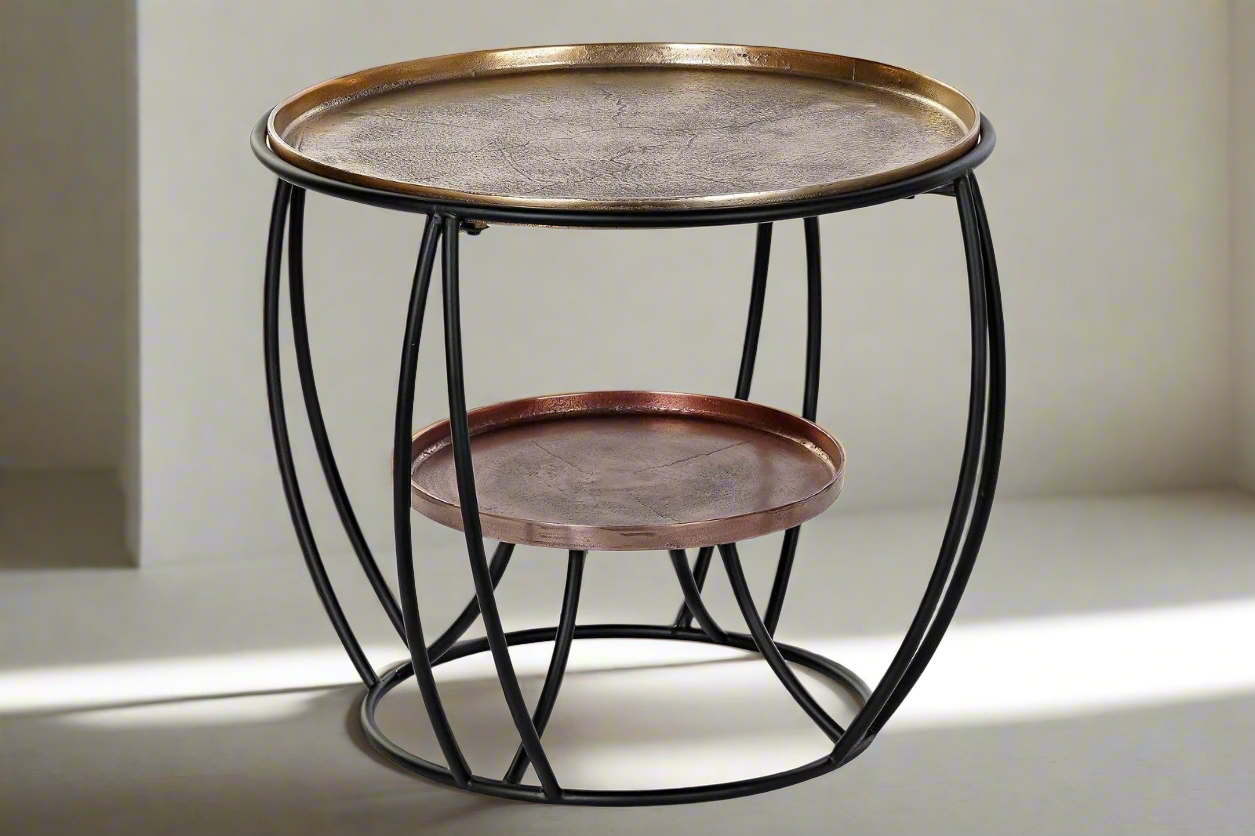 Round Coffee Table with wow factor!