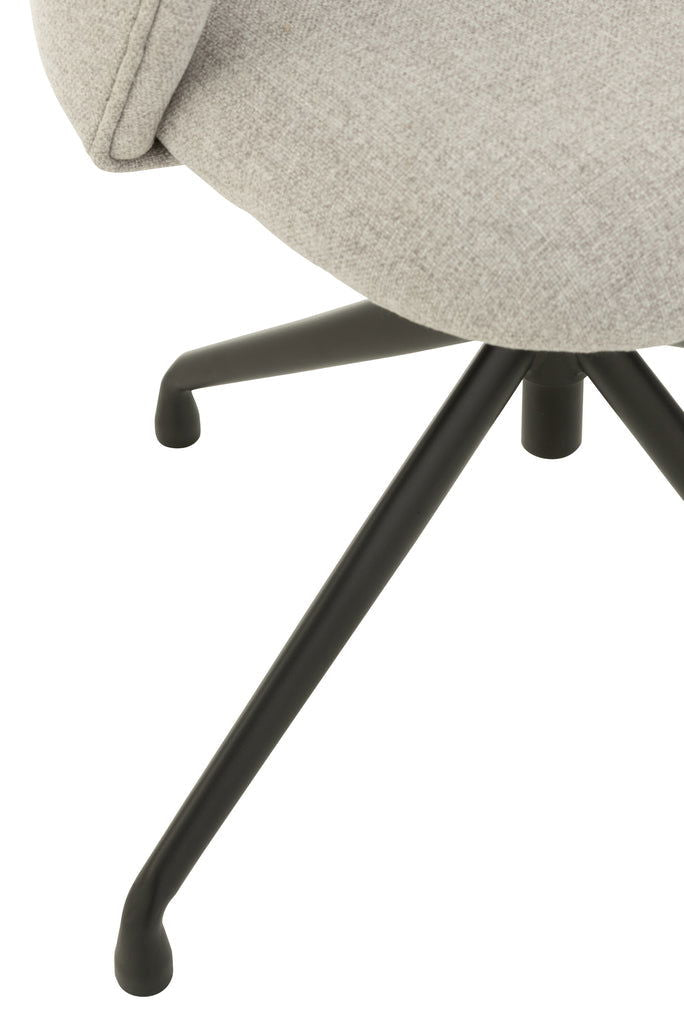 Chair Turn/Up/Down Linen Grey - vivahabitat.com