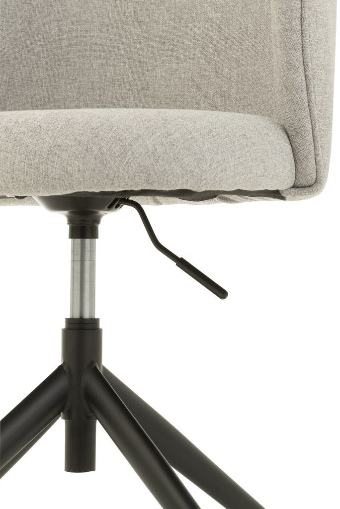 Chair Turn/Up/Down Linen Grey - vivahabitat.com