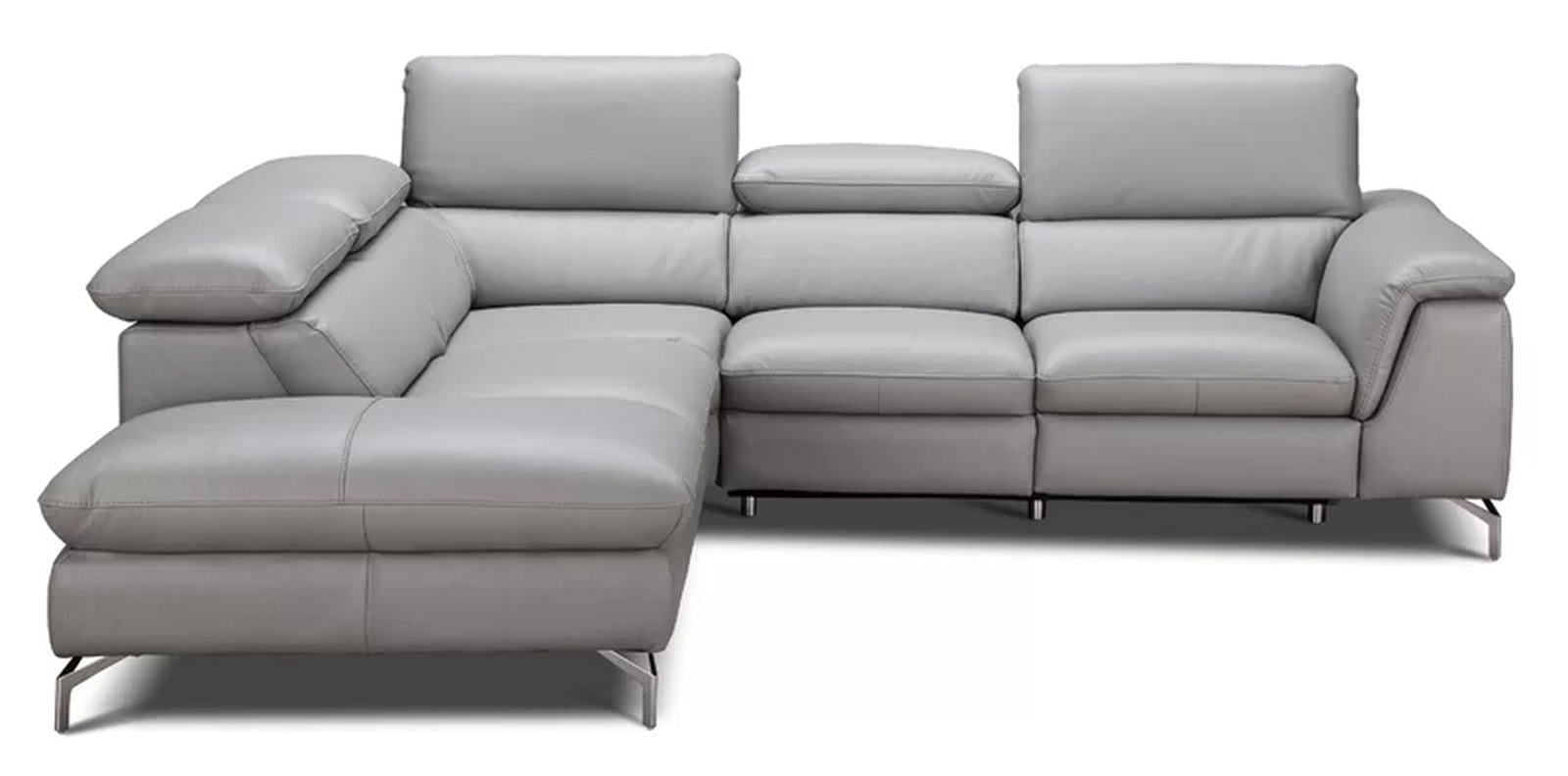 Eatonton Leather Power Reclining Sectional - USA shipping only - vivahabitat.com