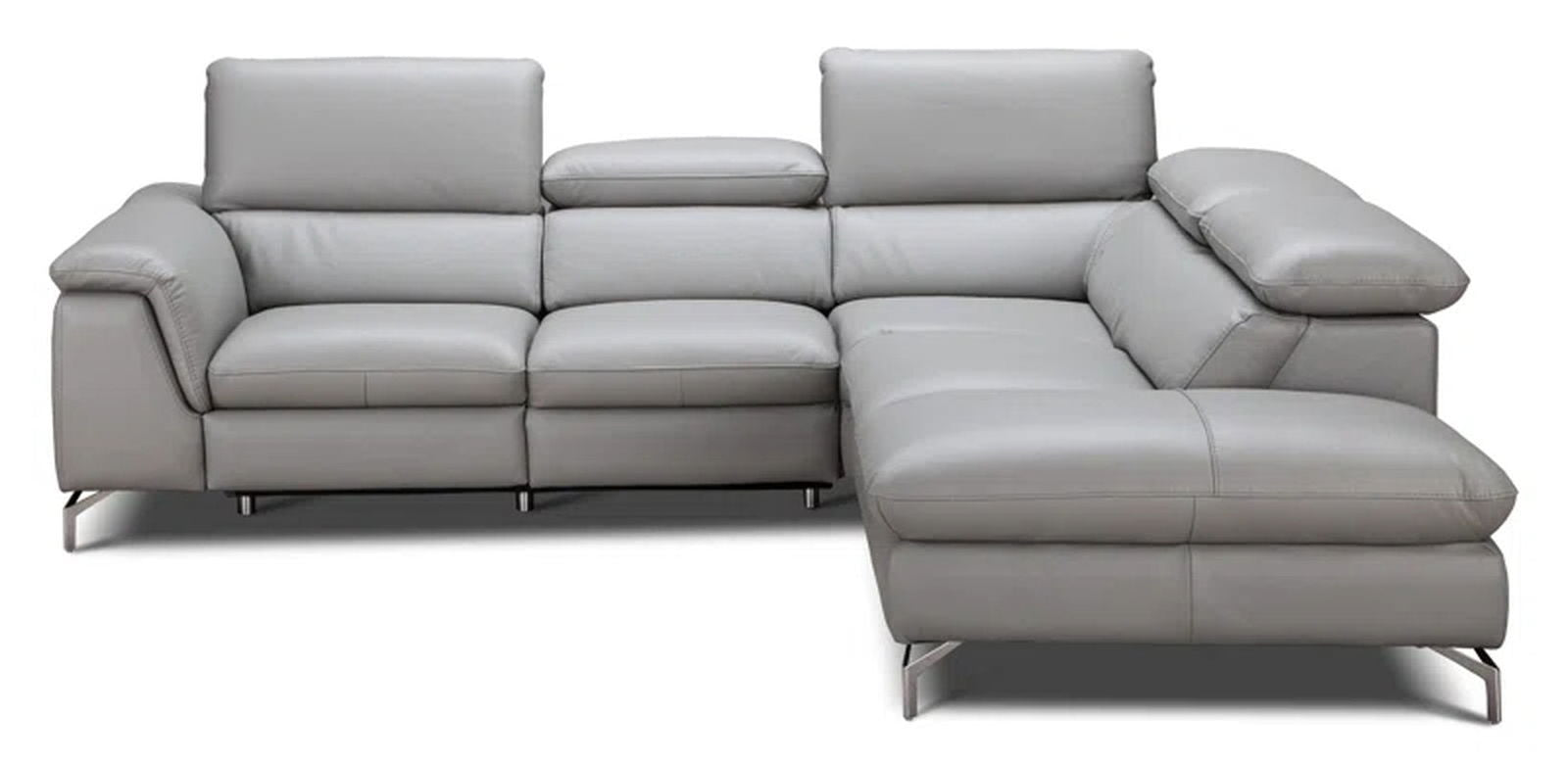 Eatonton Leather Power Reclining Sectional - USA shipping only - vivahabitat.com