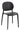 Dining Chair Basic Polyester/Fineer Black - vivahabitat.com