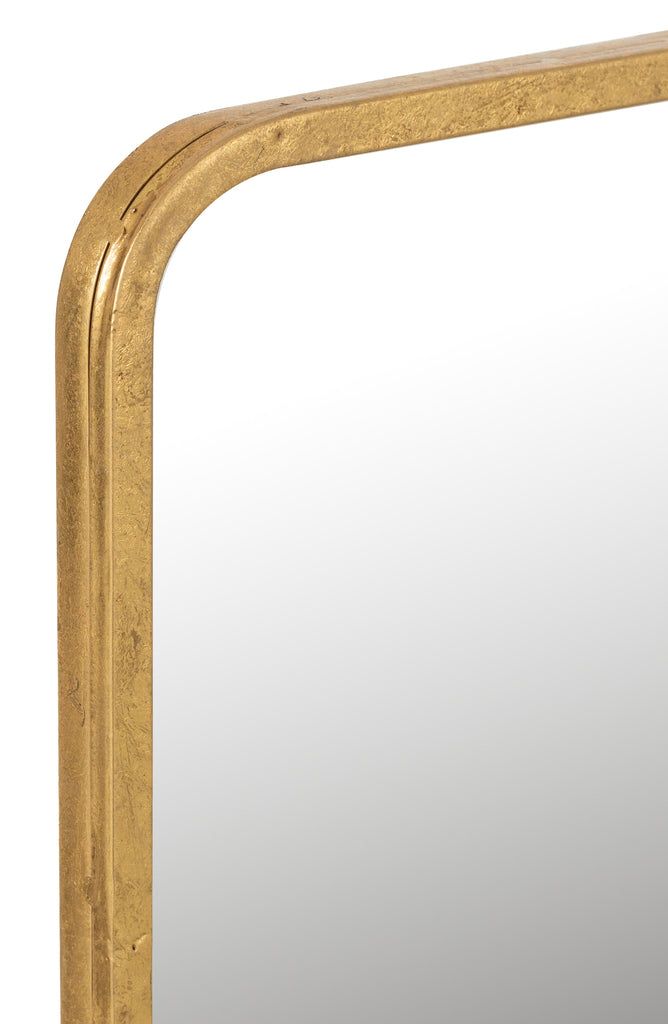 Mirror Mona Rectangle Iron/Glass Gold - vivahabitat.com