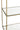 Rack 3 Shelves Metal/Glass Gold - vivahabitat.com