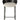 Bar Chair Lone Ply Wood/Metal Black/Grey - vivahabitat.com