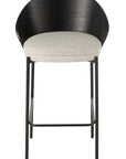 Bar Chair Lone Ply Wood/Metal Black/Grey - vivahabitat.com