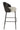 Bar Chair Lone Ply Wood/Metal Black/Grey - vivahabitat.com