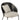 Lounge Chair Lone Wood/Metal Black/Grey - vivahabitat.com