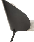 Lounge Chair Lone Wood/Metal Black/Grey - vivahabitat.com