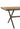 Table Yoni Metal/Mango Wood Natural/Grey - vivahabitat.com