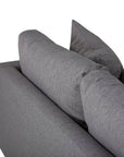 Venture Home Sofia Sofa - Black / Grey Fabric - vivahabitat.com