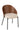 Chair Lone Ply Wood/Metal Brown/Grey Set of 2 chairs - vivahabitat.com