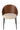 Chair Lone Ply Wood/Metal Brown/Grey Set of 2 chairs - vivahabitat.com