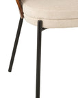 Chair Lone Ply Wood/Metal Brown/Grey Set of 2 chairs - vivahabitat.com