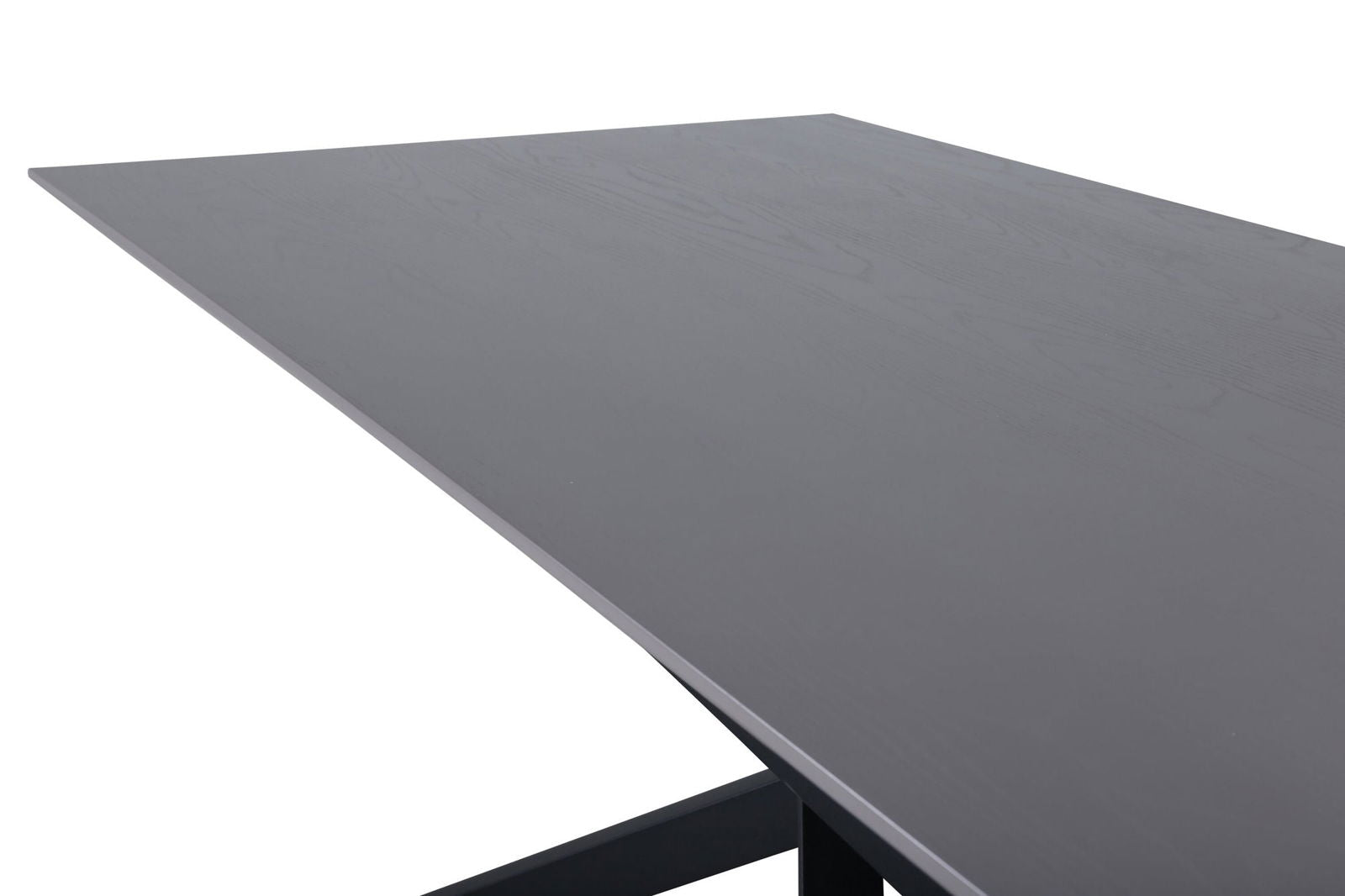 Venture Home Piazza Dining Table - Black / Grey Veneer - vivahabitat.com