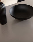 Venture Home Piazza Dining Table - Black / Grey Veneer - vivahabitat.com