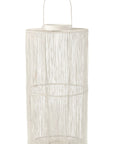 Lantern Metal Matte White Large - vivahabitat.com