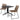 Venture Home Way café table 70*70+Lindos Stacking Chair - Black Alu / Latte Rope_2 - vivahabitat.com