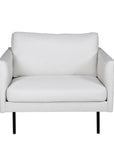 Venture Home Zoom Chair - Black / Light Beige Fabric - vivahabitat.com