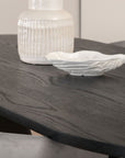 Venture Home Skate Oval Dining Table - Black / Black Veneer+Berit Chair - Black / Light Grey Velvet_4 - vivahabitat.com