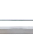 Maglehem Coffee Table  - Silver Chrome / Clear glass - vivahabitat.com