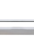 Maglehem Coffee Table  - Silver Chrome / Clear glass - vivahabitat.com