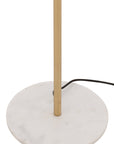 Floor Lamp Metal/Marble Gold - vivahabitat.com