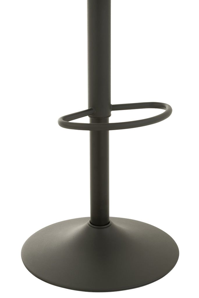 Barstool Wood/Metal Black - vivahabitat.com