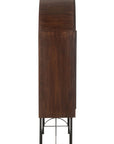 Shelf Aura Mango Wood/Metal Brown - vivahabitat.com