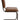 Chair Modern Leather/Metal Cognac Xx - vivahabitat.com