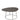 Sidetable Oval Wood/Metal D Br L - vivahabitat.com