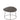 Sidetable Oval Wood/Metal D Br L - vivahabitat.com