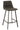 Barstool Stephane  Textile/Metal Dark Grey - vivahabitat.com