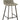 Barstool Stephane  Textile/Metal Grey - vivahabitat.com