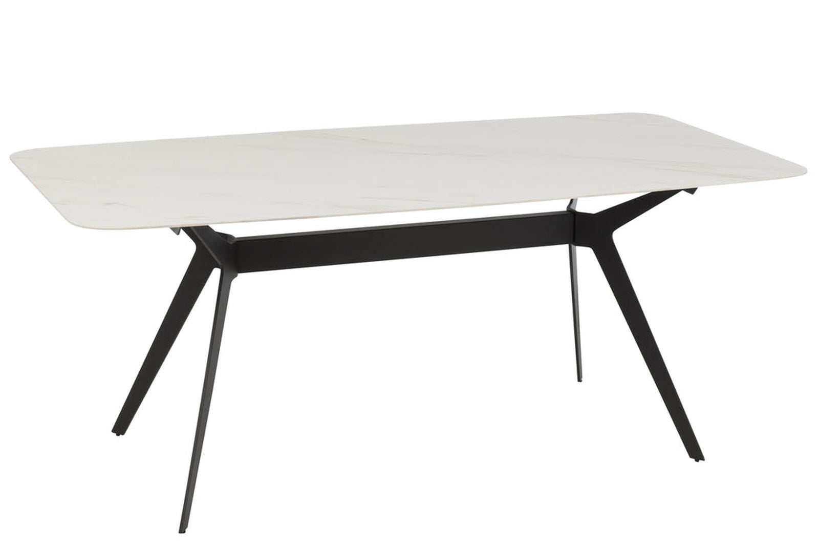 Table Rectangle Porcelain/Metal White - vivahabitat.com