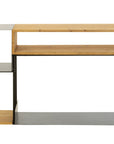 Console Tina Fir Wood/Iron Black/Natural - vivahabitat.com