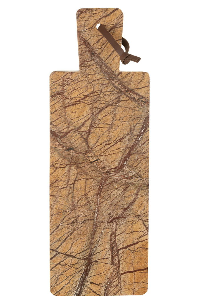 Cutting Board Oni Rectangular Marble Brown/Ochre Large - vivahabitat.com