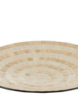 Tray Round Shells/Paper - vivahabitat.com