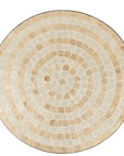 Tray Round Shells/Paper - vivahabitat.com